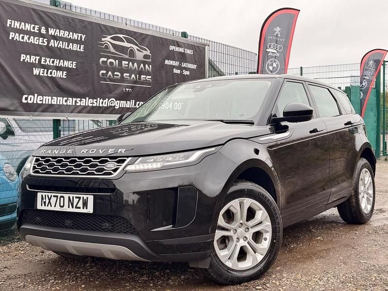 Used Land Rover Range Rover evoque S 150 HP (110 kW) 2020 Black SUV