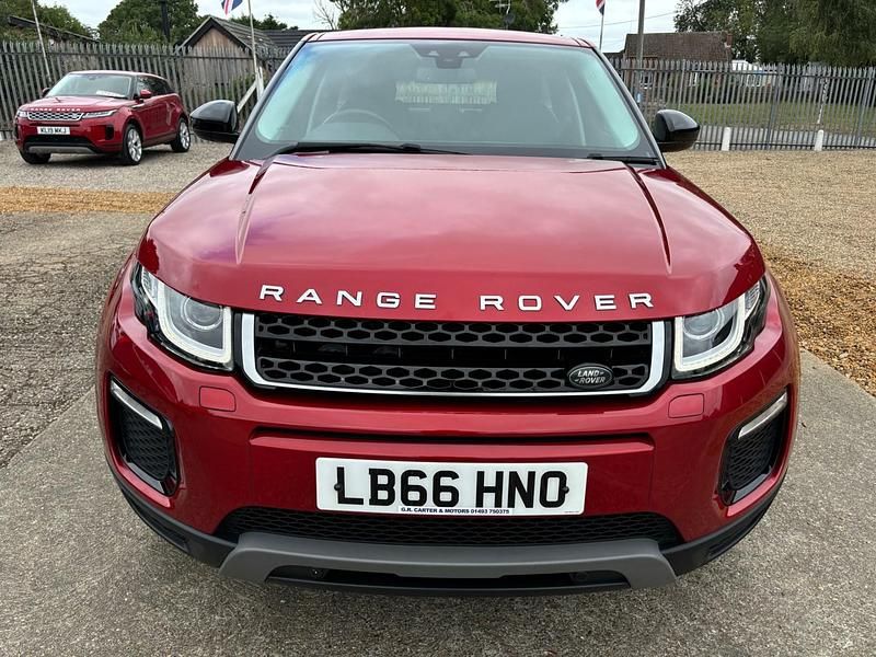 Used Land Rover Range Rover evoque SE 2017 Red SUV