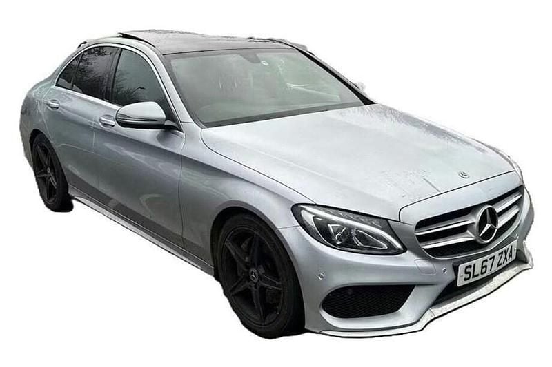 Used Mercedes C300 AMG Line Premium 231 HP (169 kW) 2017 Silver Sedan