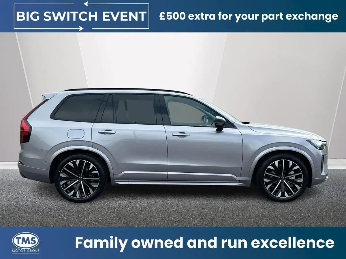 New Volvo XC90 Ultra 455 HP (334 kW) 2026 Silver SUV