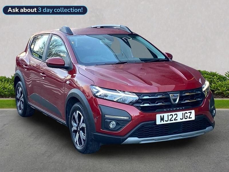 Red Used 2022 Dacia Sandero Prestige Hatchback | £10,499 (Fair price) - Image 1/4