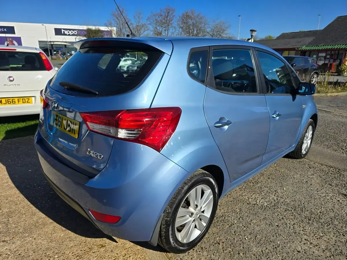 Used Hyundai ix20 Active 125 HP (91 kW) 2012 Blue Hatchback