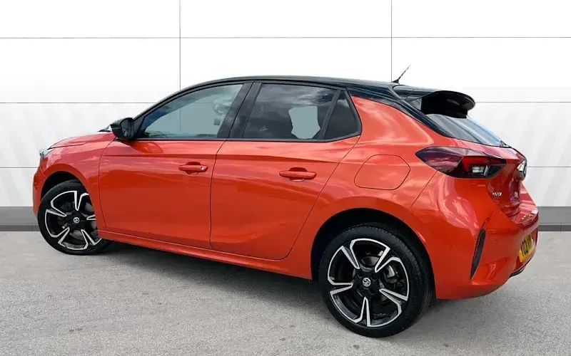 Used Vauxhall Corsa SRi 101 HP (74 kW) 2021 Orange Hatchback