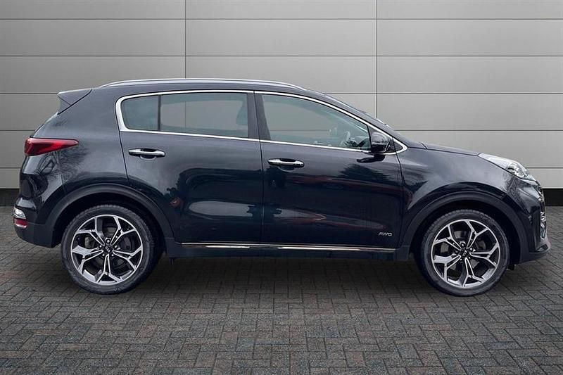 Used Kia Sportage GT-Line 174 HP (127 kW) 2019 Phantom black SUV