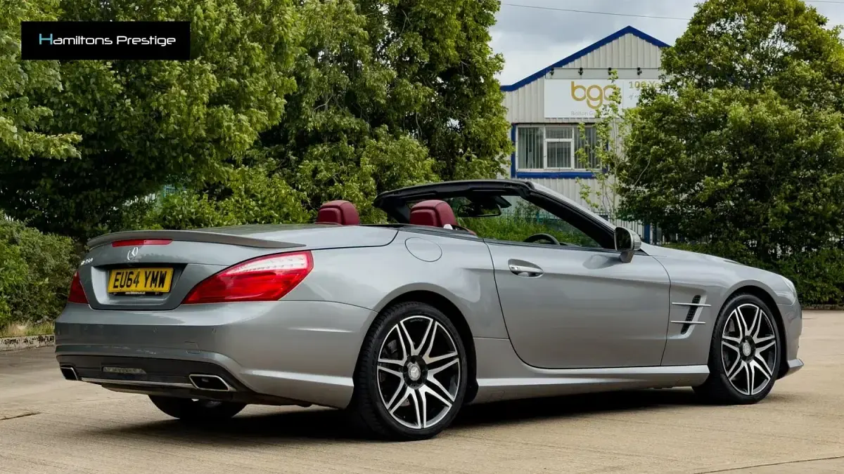 Used Mercedes SL350 AMG 306 HP (225 kW) 2014 Silver Cabriolet