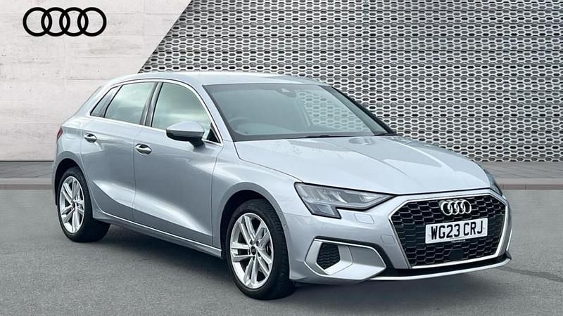 Used Audi A3 Comfort 150 HP (110 kW) 2023 Silver Sedan