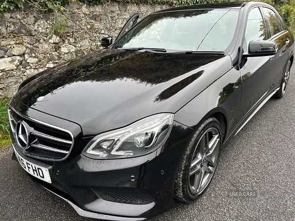 Used Mercedes E220 AMG 177 HP (130 kW) 2016 Black Sedan