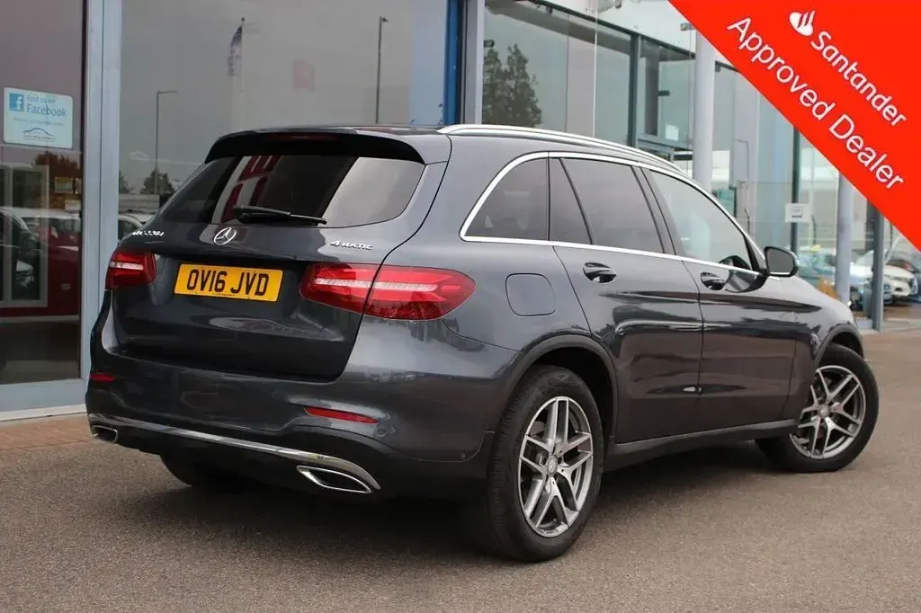 Used Mercedes GLC220 AMG line 170 HP (125 kW) 2016 Grey SUV