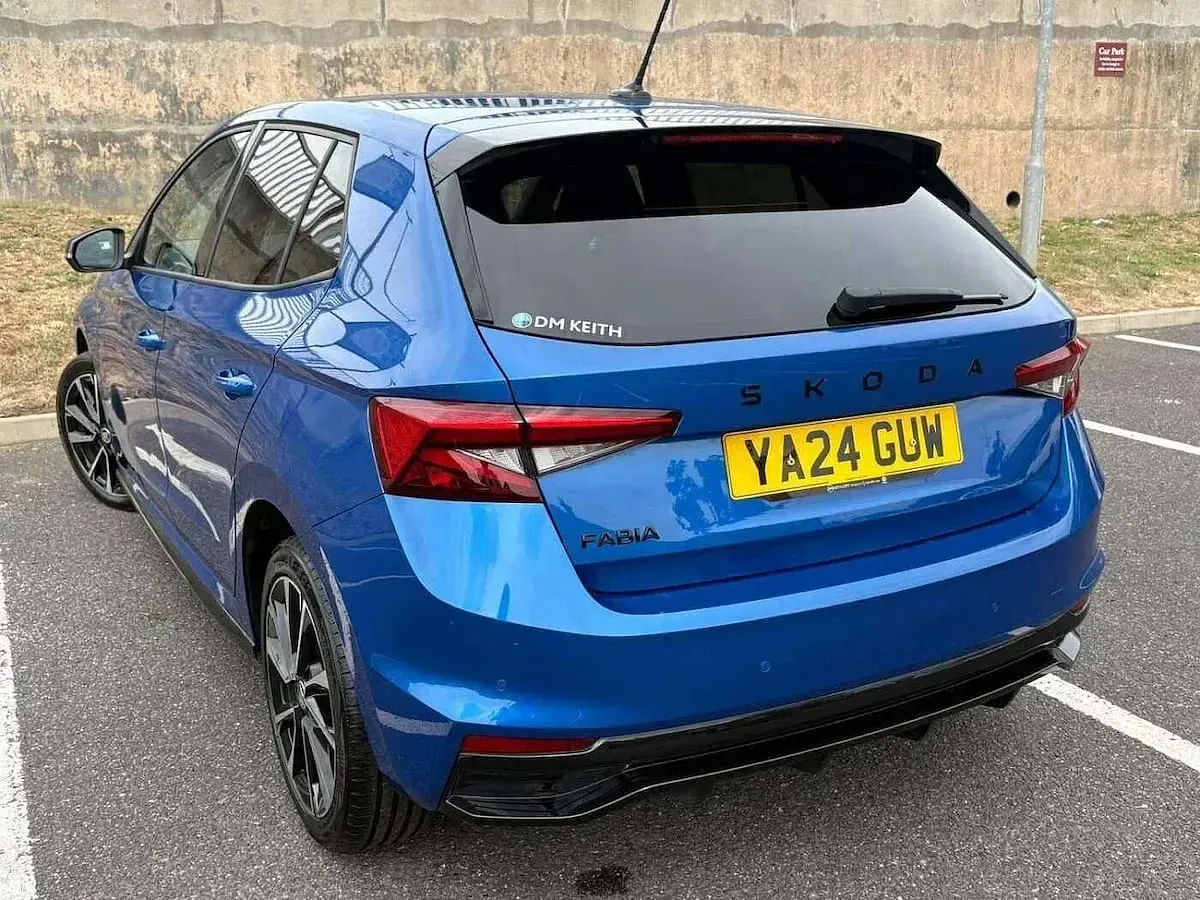 Used Skoda Fabia Monte Carlo 85 HP (62 kW) 2024 Blue Hatchback