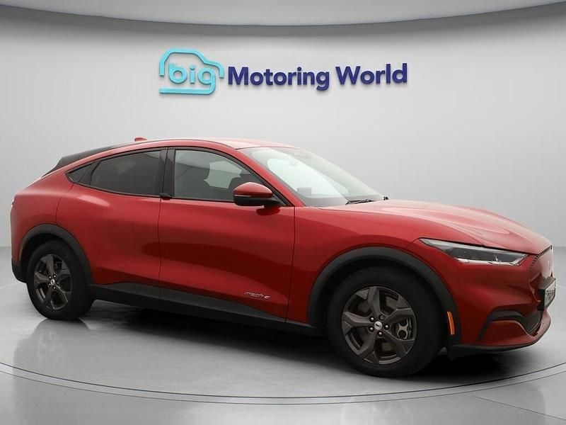 Red Used 2021 Ford Mustang Mach-E Standard Range SUV | £19,000 (Good price) - Image 1/4