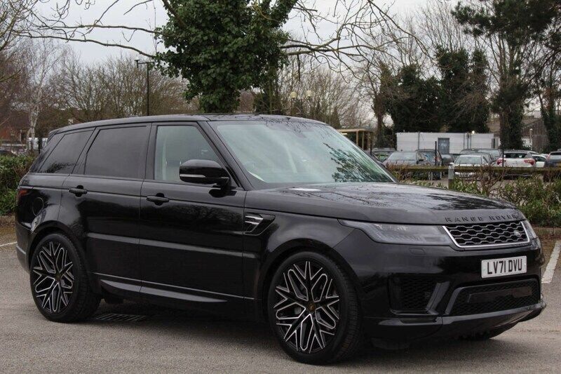 Black Used 2021 Land Rover Range Rover Sport HSE SUV | £34,990 - Image 1/4
