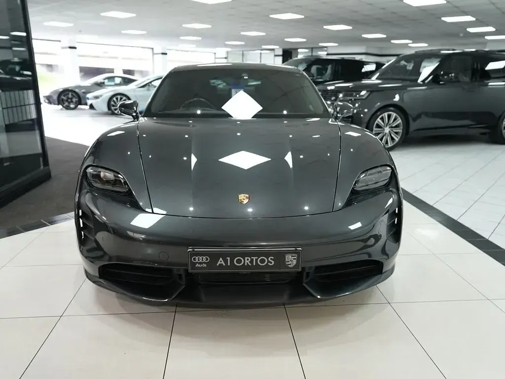 Used Porsche Taycan Performance Package 500 kW (680 HP) 2021 Grey Sedan