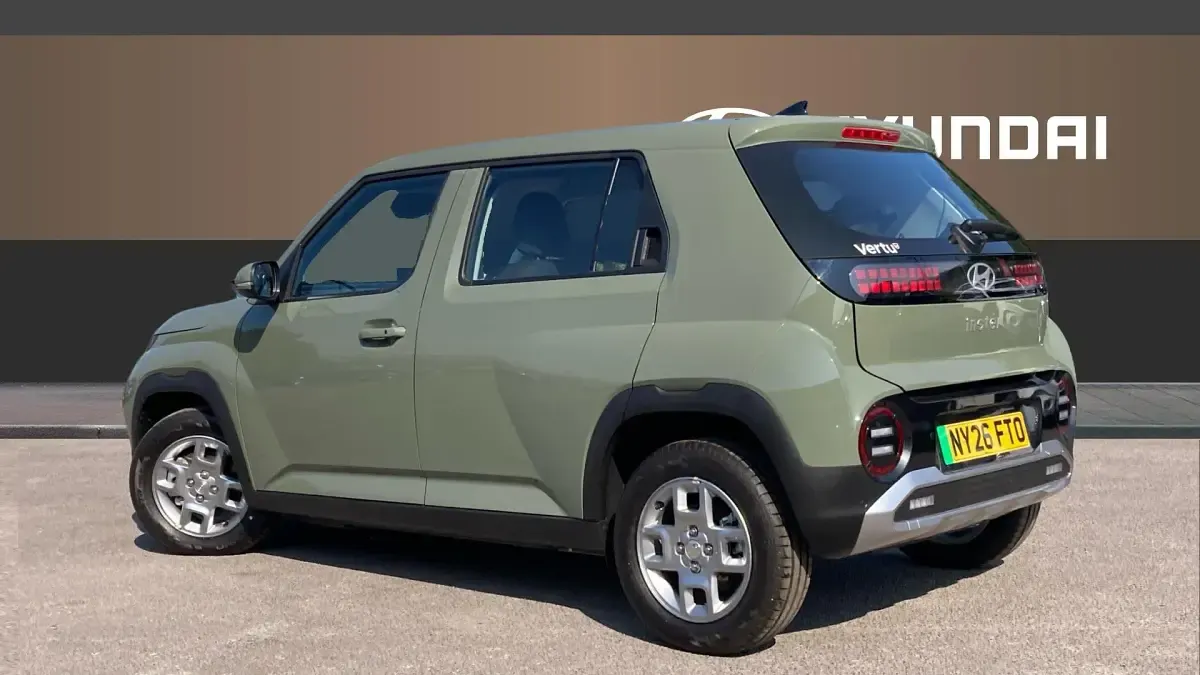 New Hyundai Inster 85 kW (116 HP) 2026 Additional special solid  jungle khaki green Hatchback
