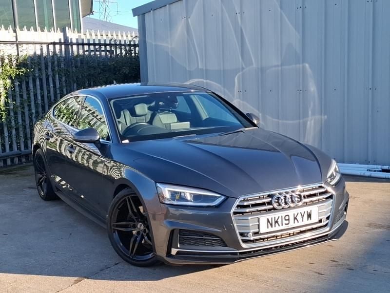 Used Audi A5 S-Line 190 HP (139 kW) 2019 Grey Coupe