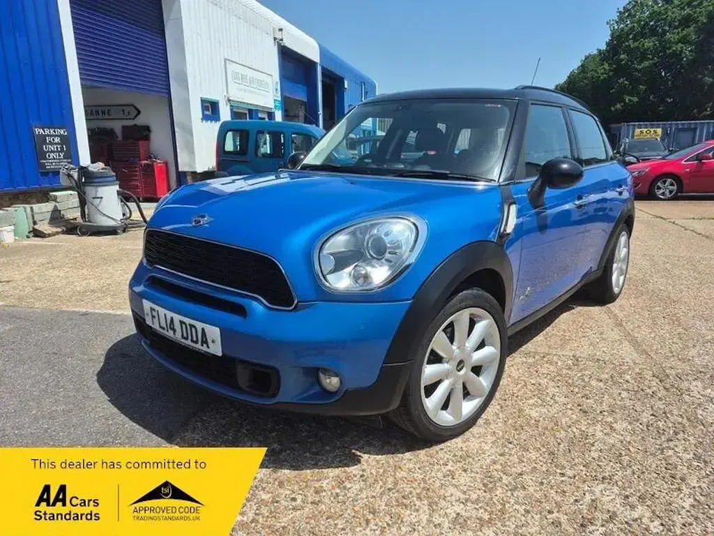 Used Mini Cooper SD Countryman 143 HP (105 kW) 2014 Blue SUV