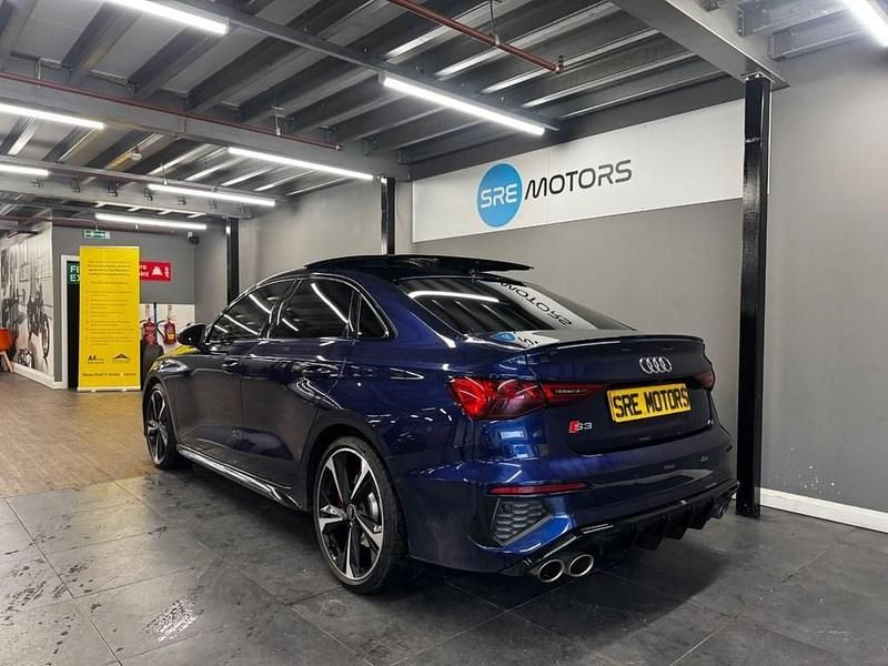 Used Audi S3 Advanced 310 HP (228 kW) 2021 Blue Sedan
