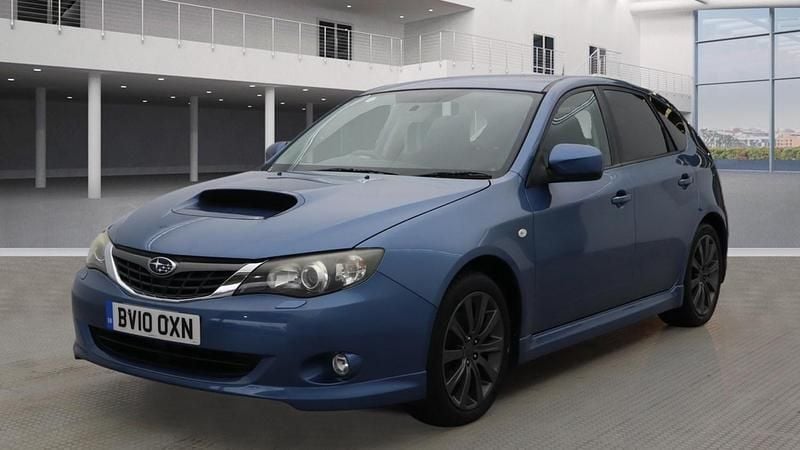 Begagnad Subaru Impreza 2010 Blå Halvkombi