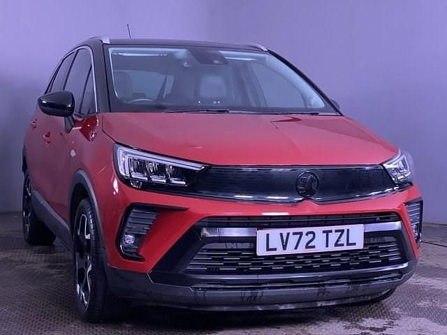 Used Vauxhall Crossland Ultimate 110 HP (80 kW) 2022 Red SUV