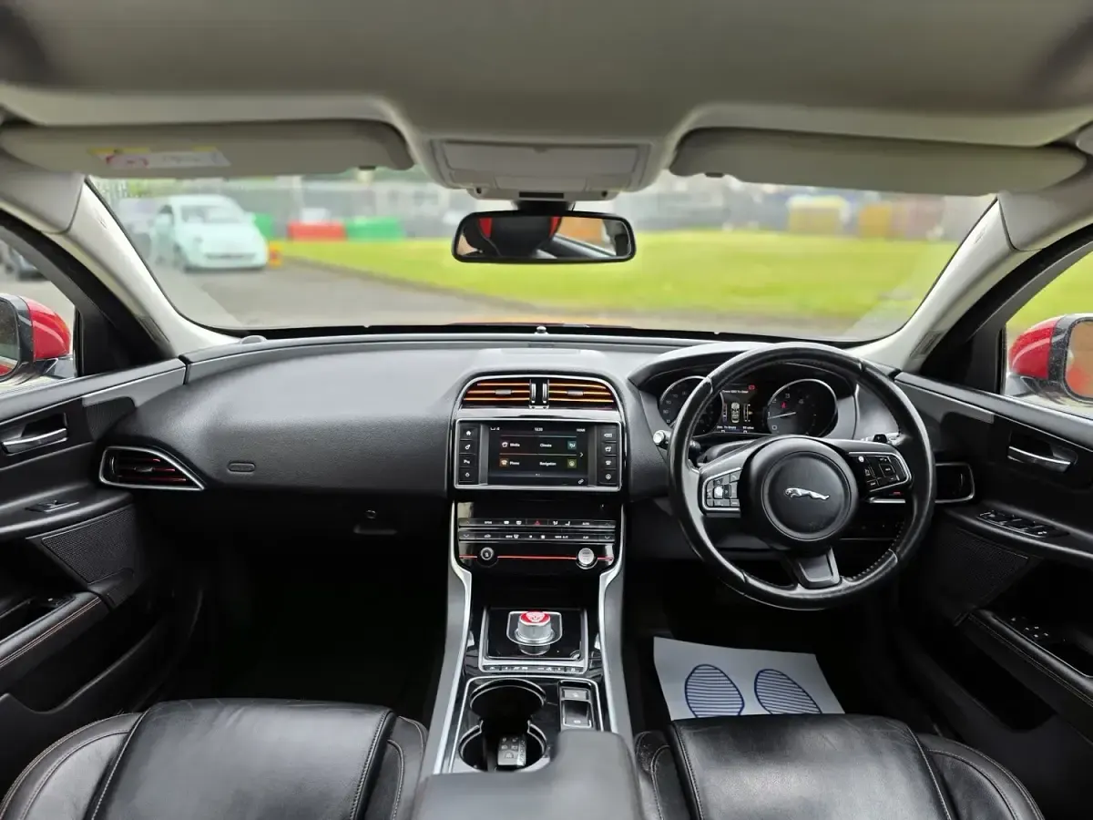Used Jaguar XE Prestige 2016 Red Sedan
