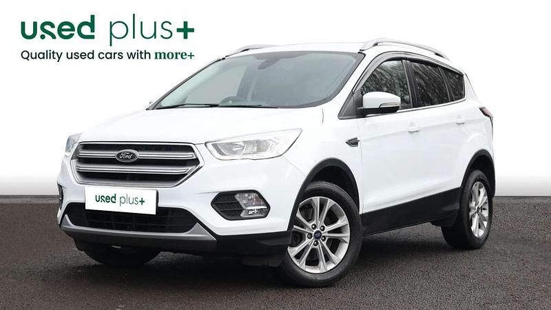 Used Ford Kuga Titanium 120 HP (88 kW) 2018 White SUV
