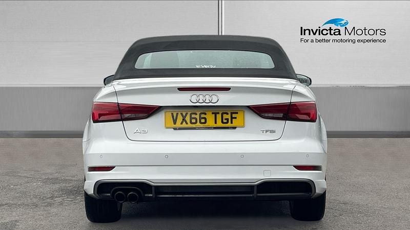 Used Audi A3 S-Line 190 HP (139 kW) 2016 White Cabriolet