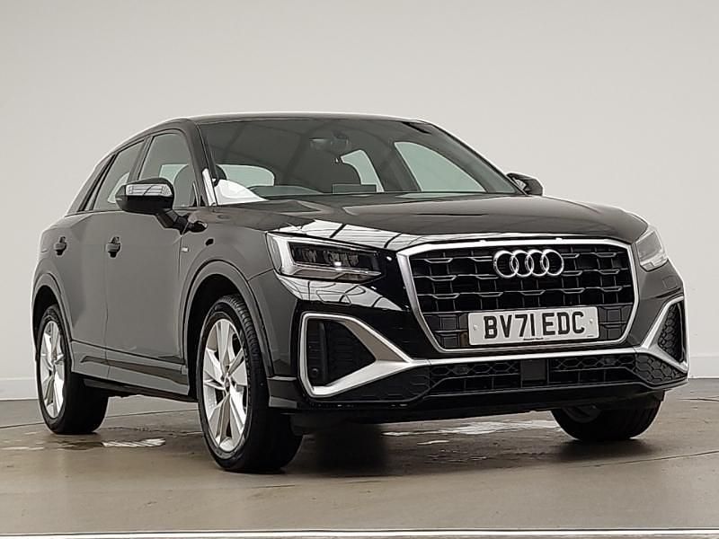 Black Used 2021 Audi Q2 S-Line SUV | £20,998 (Fair price) - Image 1/4