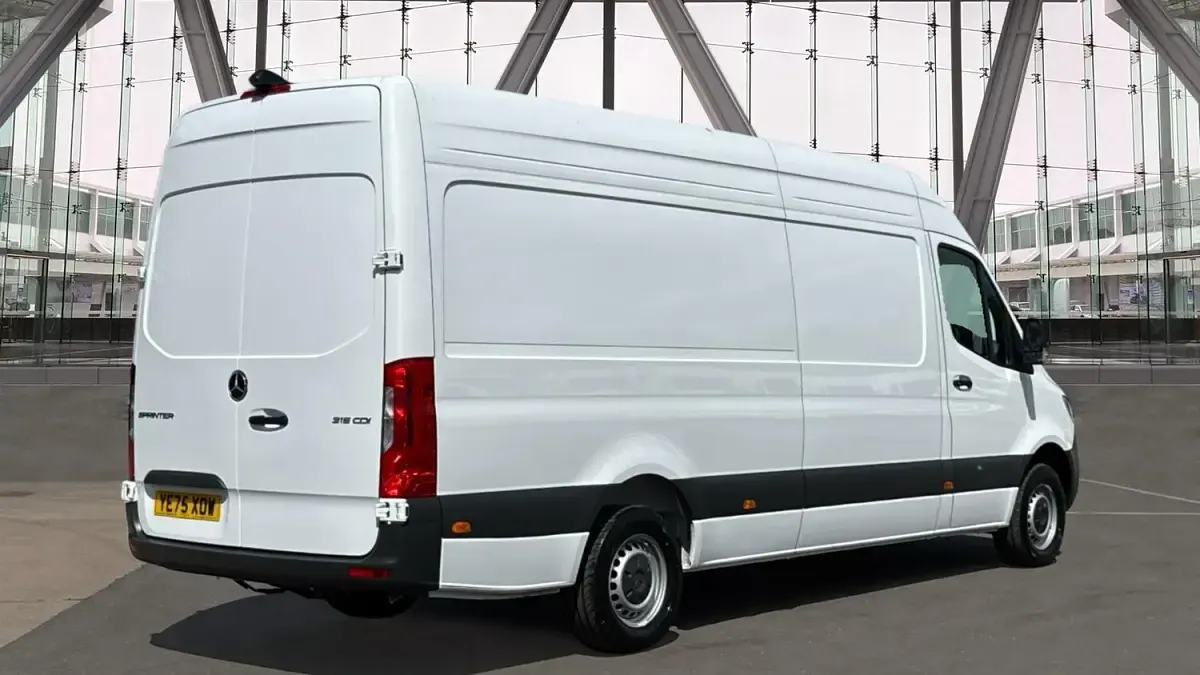 New Mercedes Sprinter 150 HP (110 kW) 2025 White Van