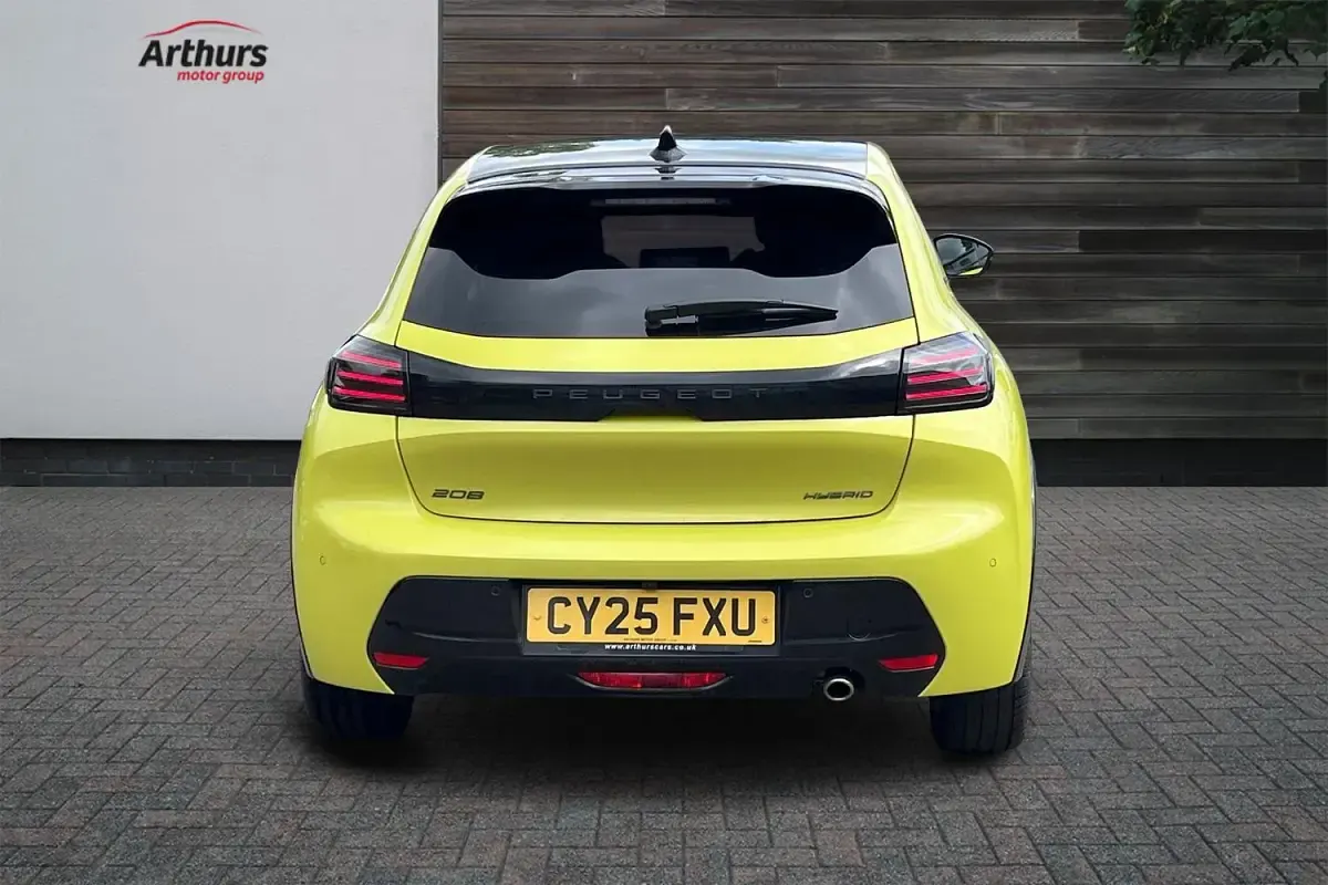 Used Peugeot 208 GTi 75 HP (55 kW) 2025 Yellow Hatchback