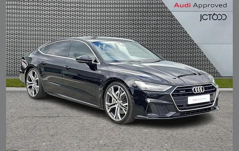 Used Audi A7 S-Line 334 HP (245 kW) 2019 Black Sedan