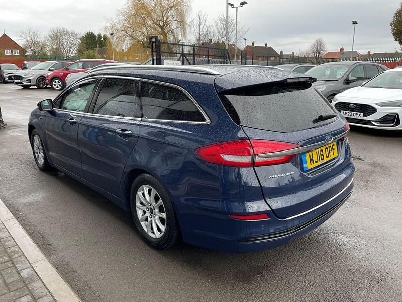 Used Ford Mondeo Titanium 120 HP (88 kW) 2018 Blue Estate