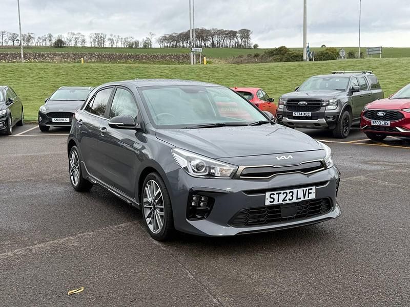 Begagnad Kia Rio GT-Line S 2023 Grå Halvkombi