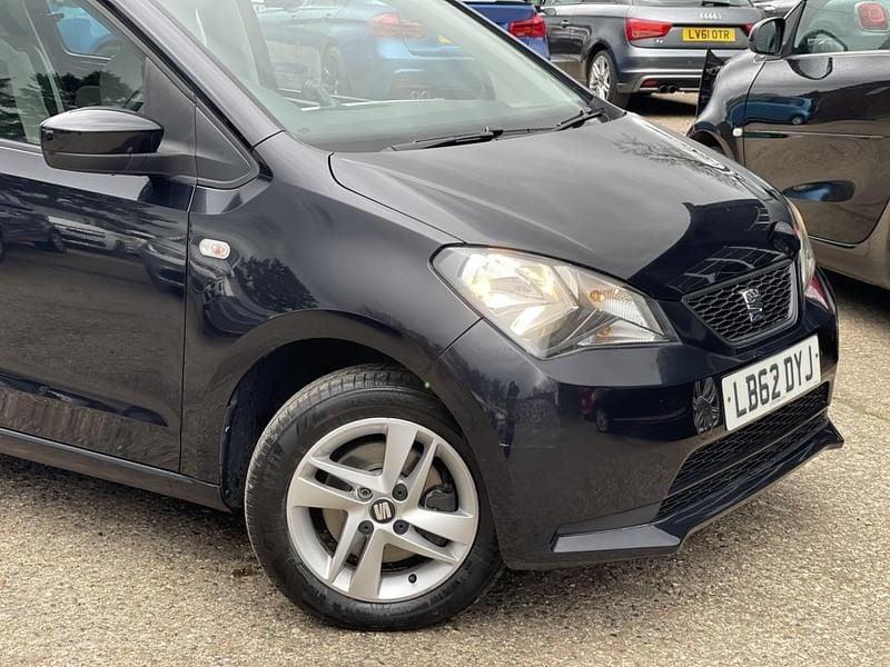 Used Seat Mii SE 75 HP (55 kW) 2012 Black Hatchback