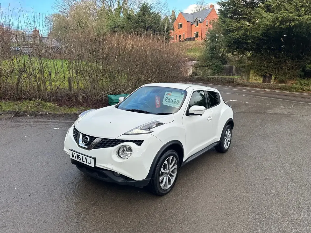 Used Nissan Juke Tekna 110 HP (80 kW) 2016 White SUV