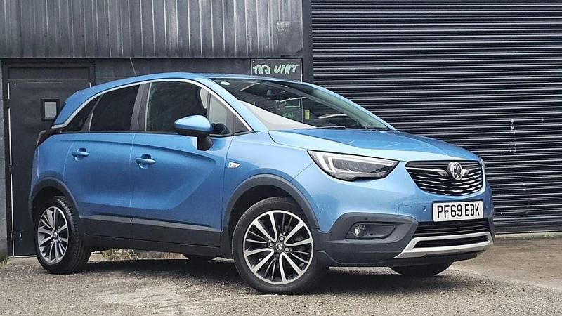Used Vauxhall Crossland X Elite 130 HP (95 kW) 2019 Blue SUV