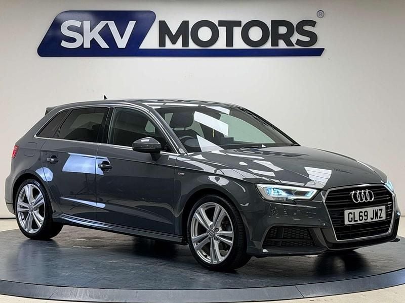 Used Audi A3 Sportback S-Line 148 HP (108 kW) 2019 Grey Hatchback