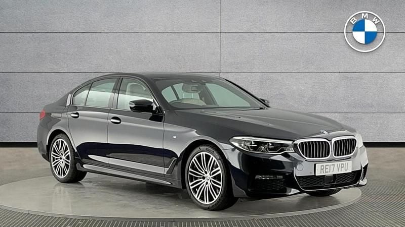 Black Used 2017 BMW 530 M Sport | £20,450 (Fair price) - Image 1/4