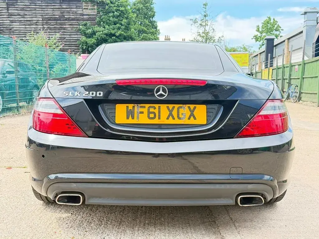 Used Mercedes SLK200 Sport Edition 2011 Black Cabriolet