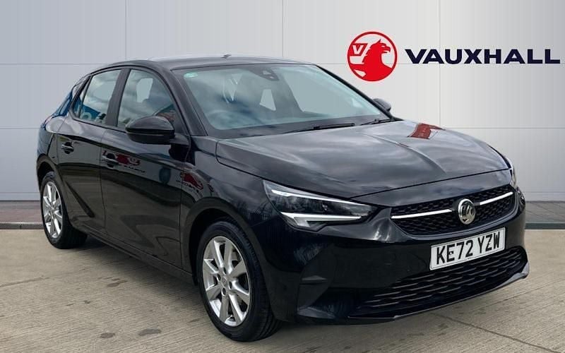 Used Vauxhall Corsa Design Edition 75 HP (55 kW) 2023 Black Hatchback