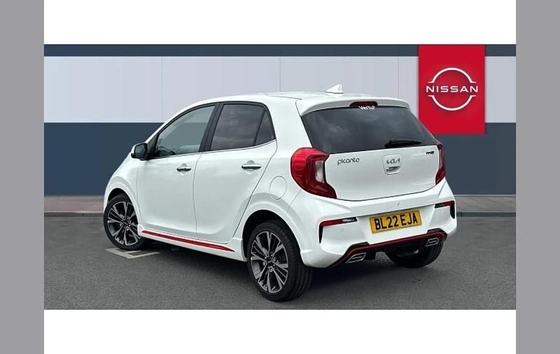 Used Kia Picanto GT-Line S 99 HP (72 kW) 2022 White Hatchback