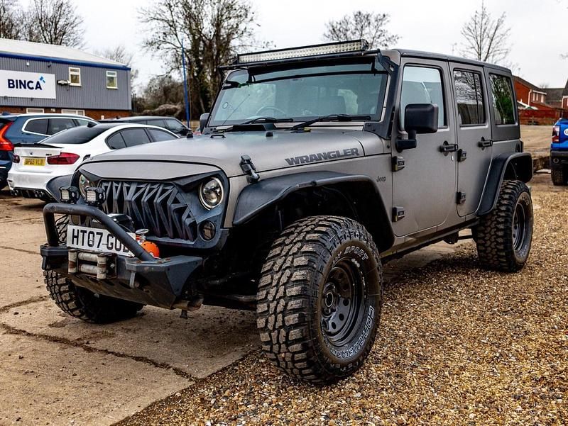 Used Jeep Wrangler Sahara 2007 Green SUV