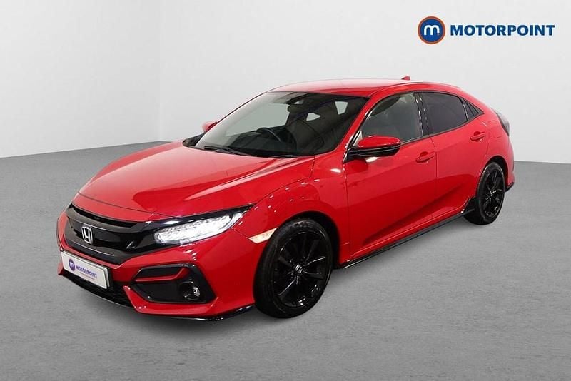 Used Honda Civic Sport 182 HP (133 kW) 2021 Red Hatchback