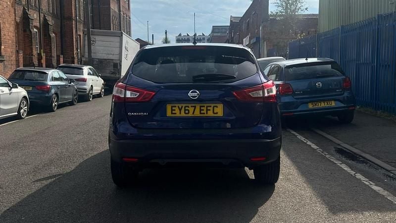 Used Nissan Qashqai N-Connecta 109 HP (80 kW) 2017 Blue SUV
