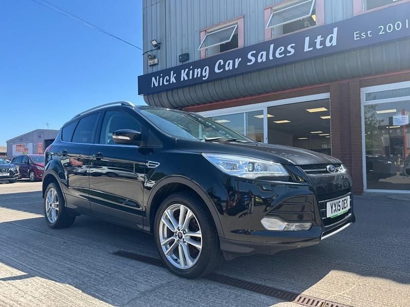 Panther black Used 2015 Ford Kuga Titanium X SUV | £8,975 (Expensive) - Image 1/4