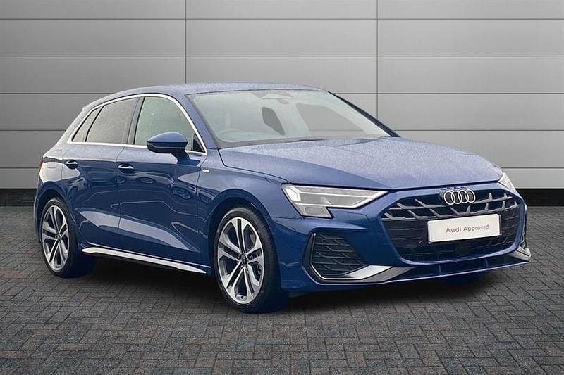 Used Audi A3 S-Line 116 HP (85 kW) 2025 Ascari blue Hatchback