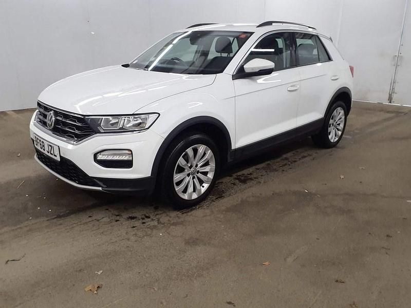 Used VW T-Roc Edition 115 HP (84 kW) 2018 White SUV