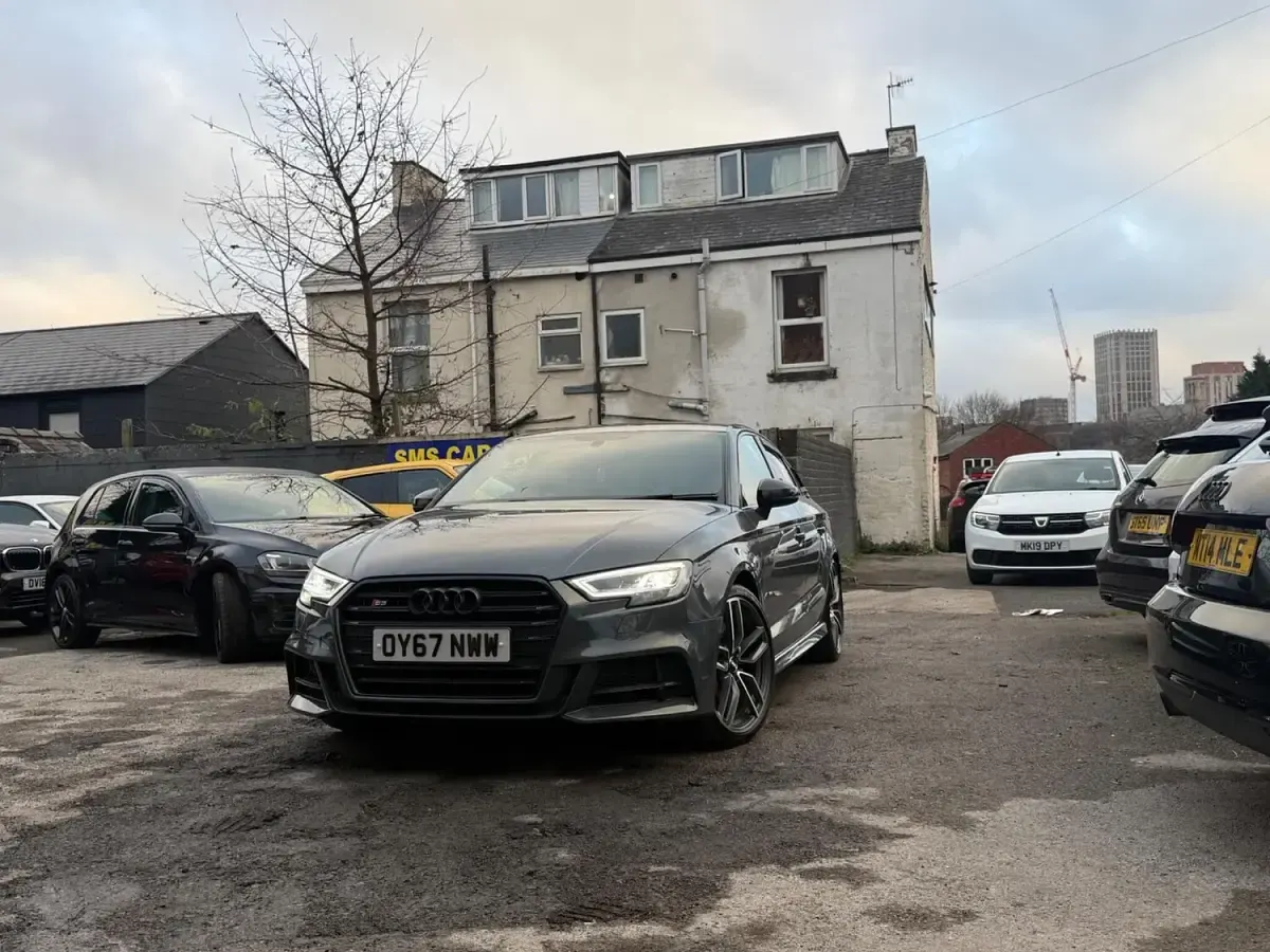 Used Audi A3 Black Edition 2017 Grey Sedan