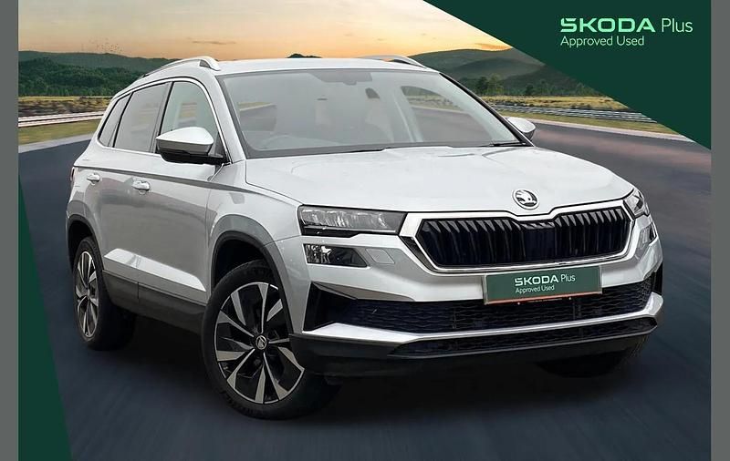 Used Skoda Karoq SE L 147 HP (108 kW) 2022 Brilliant silver metallic SUV