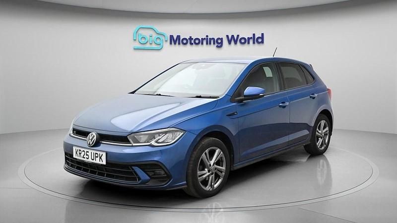 Used VW Polo R-line 95 HP (69 kW) 2025 Blue Hatchback