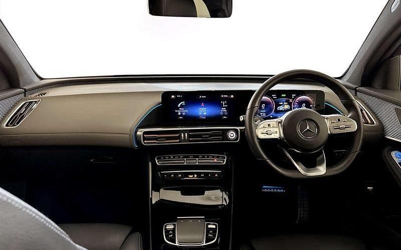 Used Mercedes EQC400 AMG line 300 kW (408 HP) 2023 Blue SUV