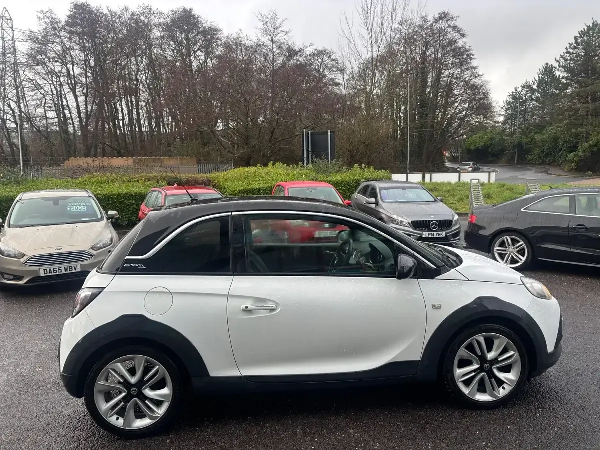 Used Vauxhall Adam Rocks 2015 White Hatchback